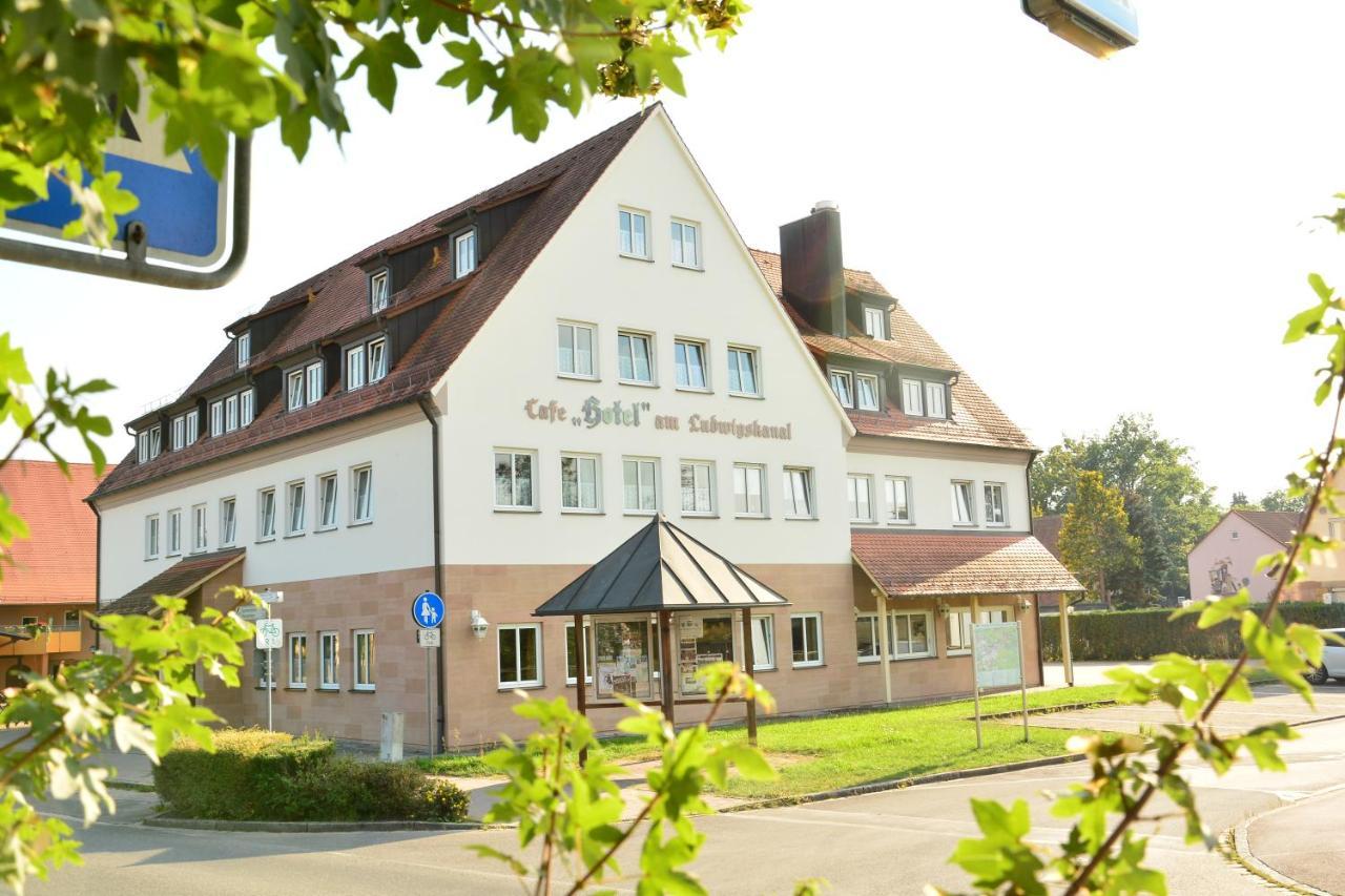Hotel Am Ludwigskanal Вендельштайн Екстер'єр фото