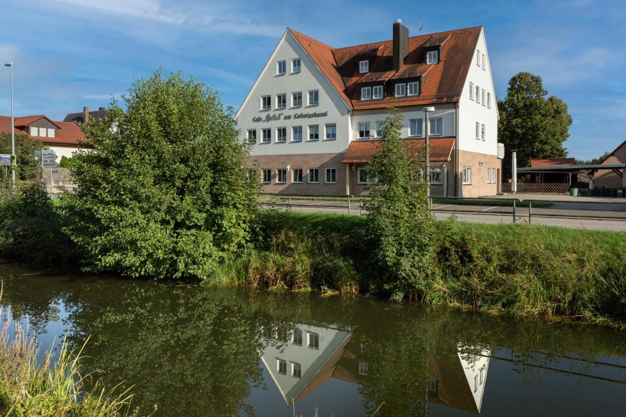 Hotel Am Ludwigskanal Вендельштайн Екстер'єр фото